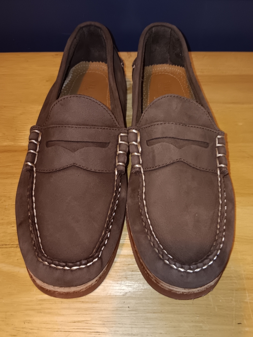 G.H. Bass Leather Waldo Weejun Loafers Size 9